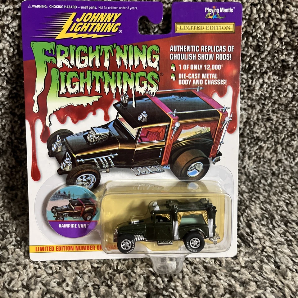 Johnny Lightning Frightning Lightnings Vampire Van Ghostbusters 2 1997 1:64 - Image 1 of 3