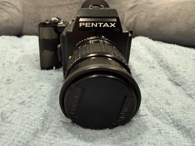Pentax 645 Medium Format SLR Film Camera with 75 mm lens Kit - Image 1 of 4