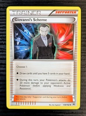 Giovanni's Scheme 138/162 [Breakthrough] - Pokemon TCG - NM - Image 1 of 2