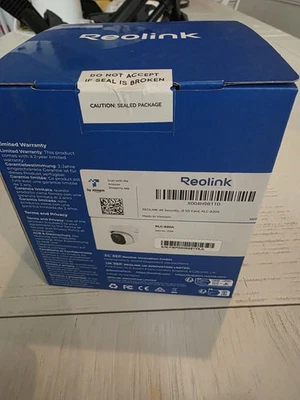 Reolink RLC-820A 4K Ultra HD PoE Dome Security Camera – New Sealed Box - Image 1 of 2