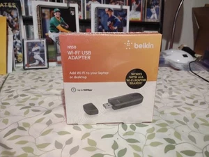 NEW Sealed Belkin N150 Wireless Wi-Fi USB Adapter (2.4 ghz) - Photo 1/4