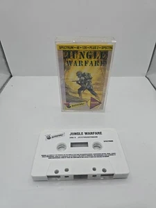 Jungle Warfare - Sinclair Spectrum ZX 48/128+2 Game - 1989 Mastertronic Game - Picture 1 of 2