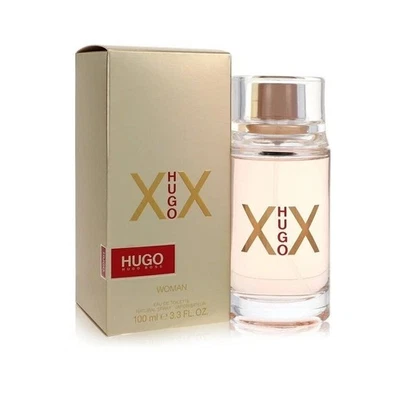 HUGO XX by Hugo Boss 3,3 oz Eau De Toilette spray perfume feminino novo na caixa - Imagem 1 de 4