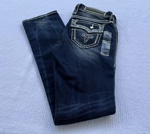 Buckle Rock Revival Straight "KAI J200" Jeans Damen Gr. 28/34L Neu mit Etikett - Bild 1 von 18