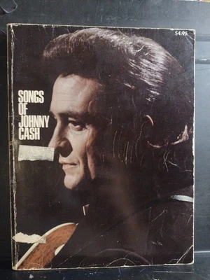 Cancionero Songs Of Johnny Cash piano guitarra voz 1970 toneladas de fotos en muy buen estado Foto 1 de 4