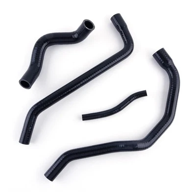 For 2002-2006 Triumph Speed Triple 955i Daytona Black Radiator Silicone Hose Kit — 第 1/4 张图片