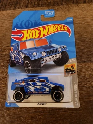Hot Wheels 2019 Baja Blazers #9/10 HUMVEE "Treasure Hunt" Collector # 133/250 - Image 1 of 2