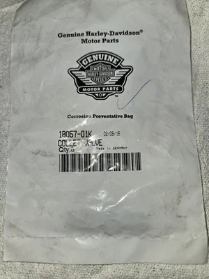 Número de pieza del collar de válvula - 18057-01K (paquete de 8) para Harley-Davidson V-ROD  Foto 1 de 2