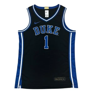 Nike Duke Blue Devils Kyrie Irving Elite Basketball Trikot Herren L schwarz NEU - Bild 1 von 11