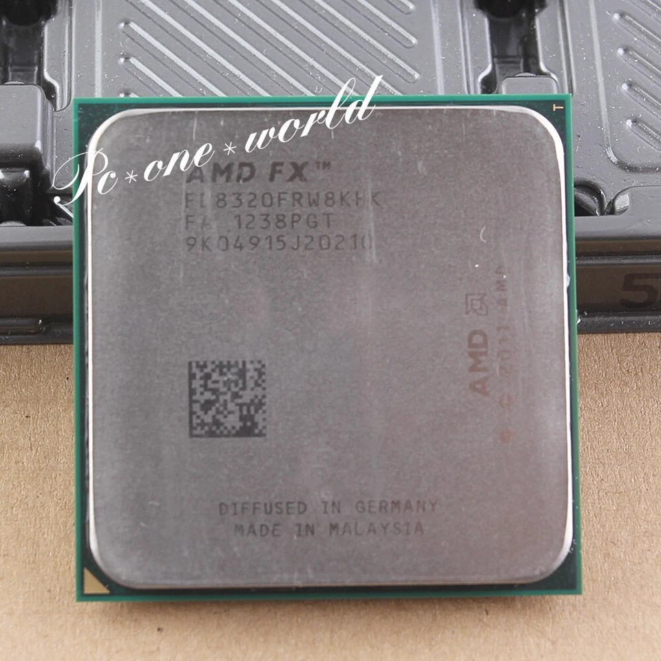100% OK FD8320FRW8KHK AMD FX-Series FX-8320 3.5 GHz Processor Socket AM3+ CPU - Image 1 of 1