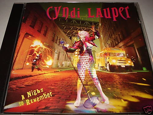 CYNDI LAUPER A NIGHT TO REMEMBER CD CBS  1989 MIT HEADING WEST - LIKE A CAT (YZ) - Bild 1 von 1