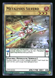 Yu-Gi-Oh! TCG: Ghosts From the Past 1st Edition - Metalfoes Silverd GFTP-EN101 - Picture 1 of 2