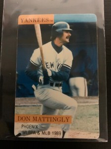 🔥1989 Phoenix baseball magnetables Don Mattingly magnet