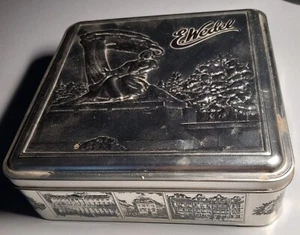 sct 13 - E. WEDEL Cioccolatini - Scatola di latta - vuota 18x18x5,5 - Picture 1 of 1