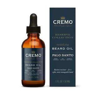 Cremo Reserve Collection Revitalizing Beard Oil, Palo Santo, 1 fl oz (30 ml) - Picture 1 of 5