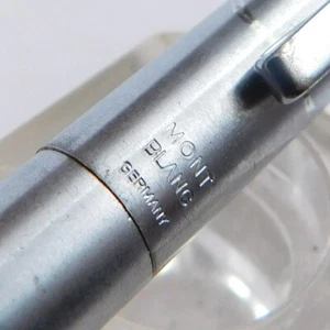 Montblanc Noblesse Silver Slim Line Rollerball pen Germany 1980's - Picture 1 of 12