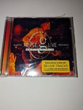 Garth Brooks Triple G Live Deluxe 3 Disc Set (CD, 2020, 854206001862) *SEALED*