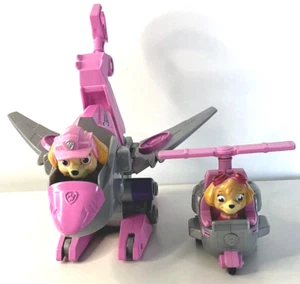 Paw Patrol Dino Rescue Skye's Rev Up Vehículo con Figura y Helicóptero Skye's - Imagen 1 de 13