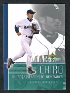 2002 UD MVP Ichiro Season To Remember Inserts #I1-10 Finish Your Set, U Pick - Picture 1 of 1