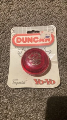 Red Imperial Yoyo #3269NP 1994 Duncan New Sealed Pack boys & Girls 5 years & up - Image 1 of 3