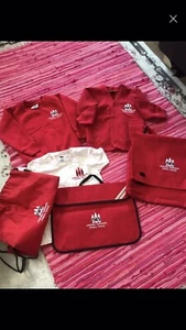 Linthorpe School Middlesbrough Girls School Clothes Age 4 Bag PE Set Cardigans - Picture 1 of 3
