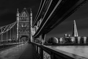 Fototapete - London Bridge - (6780) - Vlies - Tapete - Stadt England Fluss XXL - Bild 1 von 1