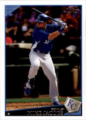 2009 Topps #385 Mike Jacobs - NM - Image 1 of 2
