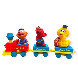 VTG TYCO Sesame Street Teach/Go  Train Big Bird, Elmo, Ernie  - Picture 1 of 2