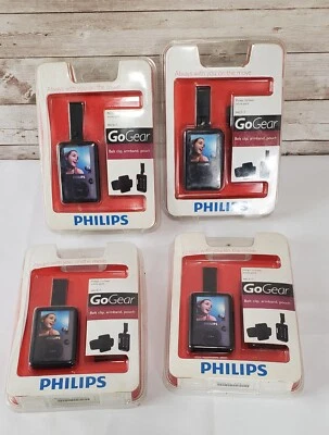 Lot of 4 Philips GoGear PAC017 Move Pack Belt Clip Armband &  Pouch NEW UNOPENED - Image 1 of 4