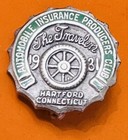 1931 Travelers Hartford Conn Automobile Insurance Producers Club Sterling Pin