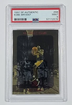 1997 SP Authentic KOBE BRYANT #68 Graded PSA 9 MINT Los Angeles Lakers - Image 1 of 2
