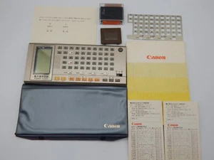 Diccionario Kanji Electrónico Canon CA-2000 CA-20B De Colección PROBADO (EF885) - Imagen 1 de 17