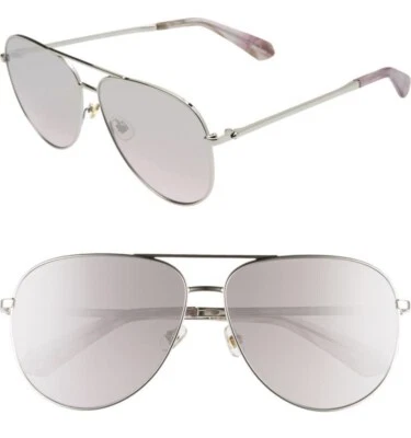 Gafas de sol Kate Spade para mujer aviador Isla violeta lentes degradadas 61 mm nuevas con etiquetas $160 Foto 1 de 3
