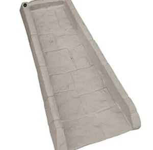 Resin SB24 Rain Gutter Downspout Splash Block Light Taupe - Picture 1 of 2
