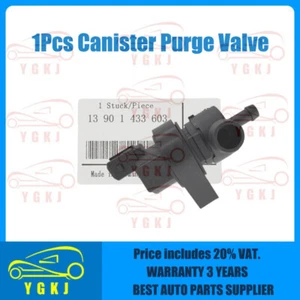 1Pcs 13 90 1 433 603 Canister Purge Valve For BMW E46 320I 525I 740I X5 Z3 NEW - Picture 1 of 13