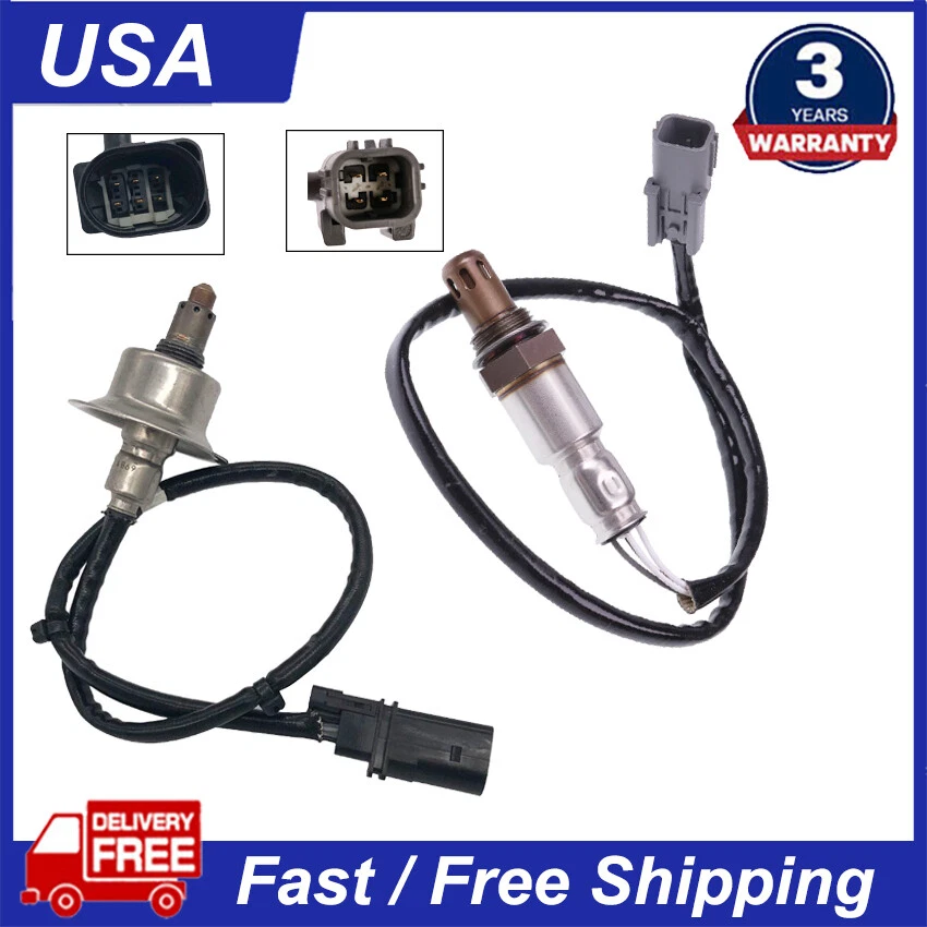 Sensor de oxígeno O2 superior + inferior 2 piezas para Kia Sorento 2016-2019 2,4 L L4 (FWD) Foto 1 de 4