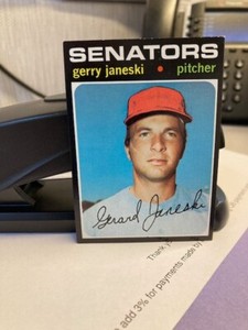 1971 Topps Gerry Janeski SP EX