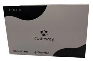 Gateway 8" Tablet Android 2GB 32GB Blue - SoundID Camera WiFi - Picture 1 of 7