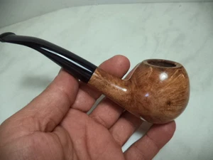 D.G. PIPA IN RADICA BRIAR WOOD PIPE PFEIFE ITALIAN STYLE FREE HAND 17 NEW - Foto 1 di 1