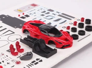 Modellino auto DMH 1/64 resina LaFerrari ricambi smontaggio cornice espositore - Foto 1 di 13
