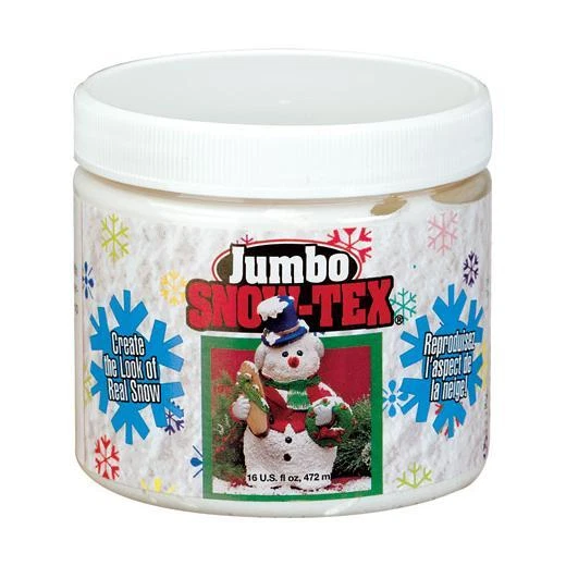 DecoArt Jumbo Snow-Tex Paint 473ml (16oz)