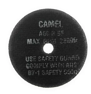 CGW Abrasives Cut-Off Wheel 3" x 3/8", 60 Grit, Type 1, Aluminum Oxide, 35501... - Picture 1 of 1