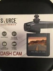 Source Electronics Dash Cam 2.5" 270 rotatable LCD Screen Automatic camera - Picture 1 of 3