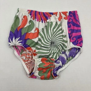 Vintage Vanity Fair Women's 34 Panty Panties Mod Fan Tricot Nylon Gusset - Picture 1 of 6