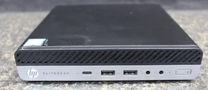HP EliteDesk 800 G5 I5-9500 2.20GHz 256GB NvME SSD 16GB DDR4 DM PC Win11Pro - Picture 1 of 3
