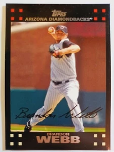 2007 Topps Baseball #530 Brandon Webb - Picture 1 of 3