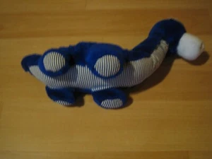 Drache, neuwertig ,40 cm lang ,20 cm breit, sehr schön, weich, blau, Kuscheltier - Bild 1 von 15