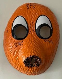 Vintage & unbenutzt 1983 Q-Bert Collegeville Halloween Kostüm Maske Atari - Bild 1 von 2