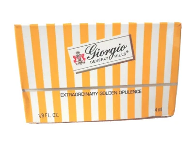 Giorgio Beverly Hills Extraordinary Golden Opulence Perfume 1/8oz 4mL - Image 1 of 3