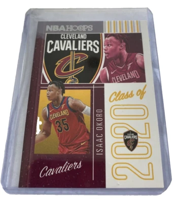 2020-21 NBA HOOPS #14 ISAAC OKORO RC HOLO CLASS OF 2020 - Image 1 of 4